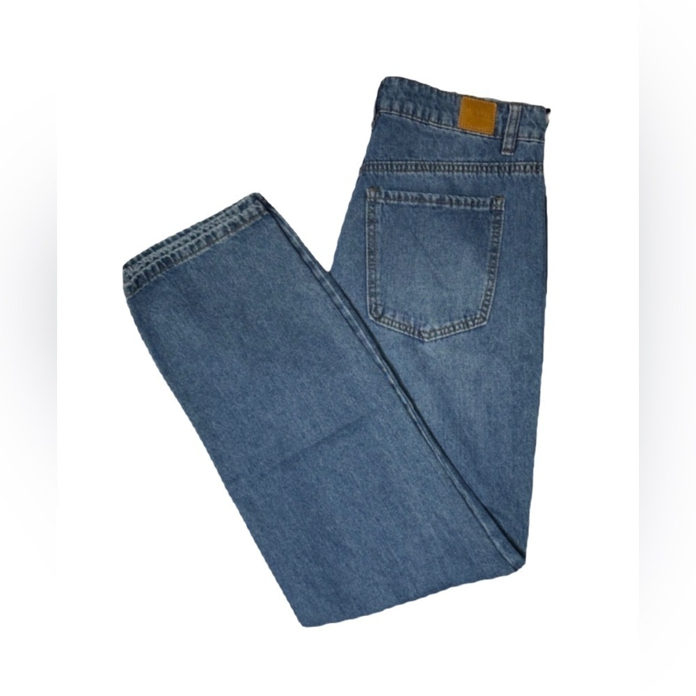 DOLLHOUSE Ripped Knee High-Rise Dad Jeans - Picture 2 of 4